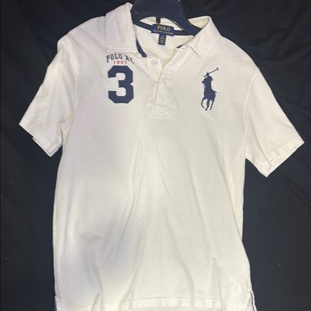 Polo Ralph Lauren White Polo Shirt
